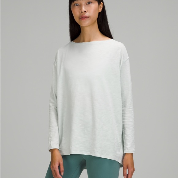 lululemon athletica Tops - Lululemon Back in Action Long Sleeve Shirt